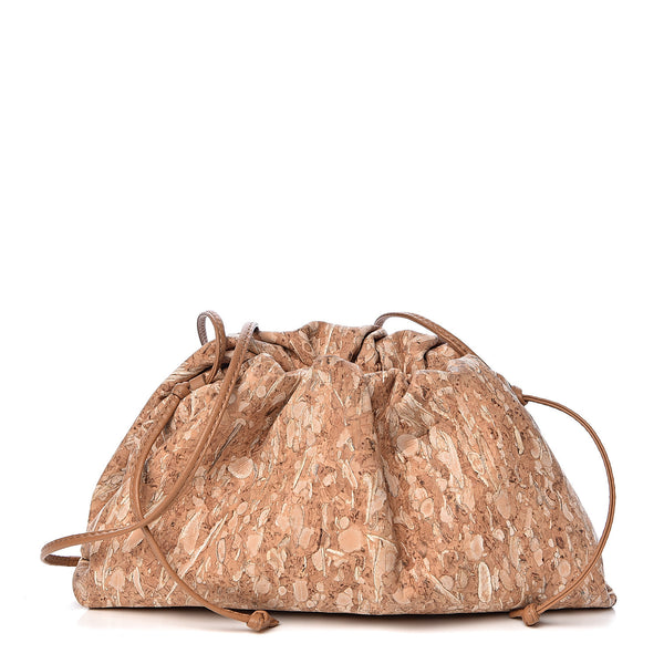 Bottega Veneta Cork The Mini Pouch Natural 491949 – FASHIONPHILE