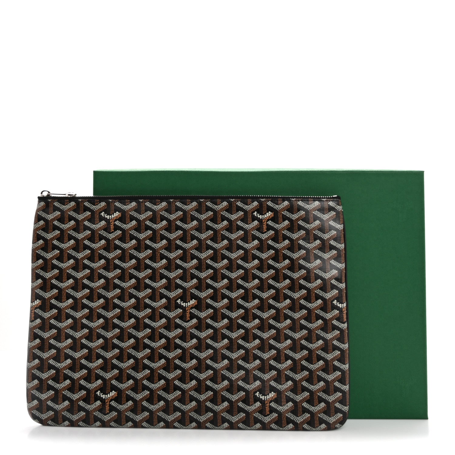 Goyard Goyardine Senat Pochette GM Black 7 of 7