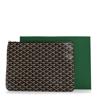Goyard Goyardine Senat Pochette GM Black 7 of 7