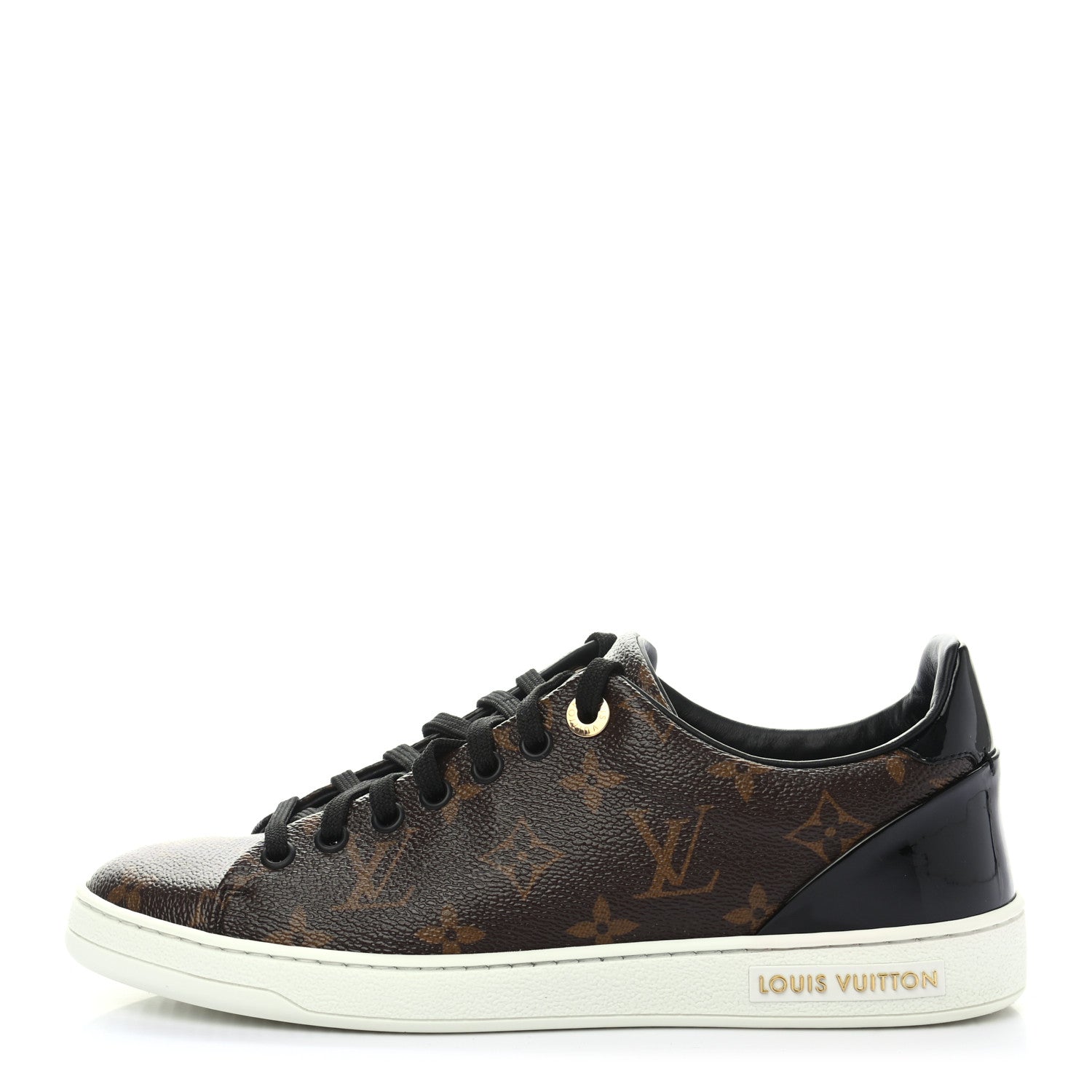 Louis Vuitton Patent Monogram Frontrow Sneakers 37.5 1 of 9
