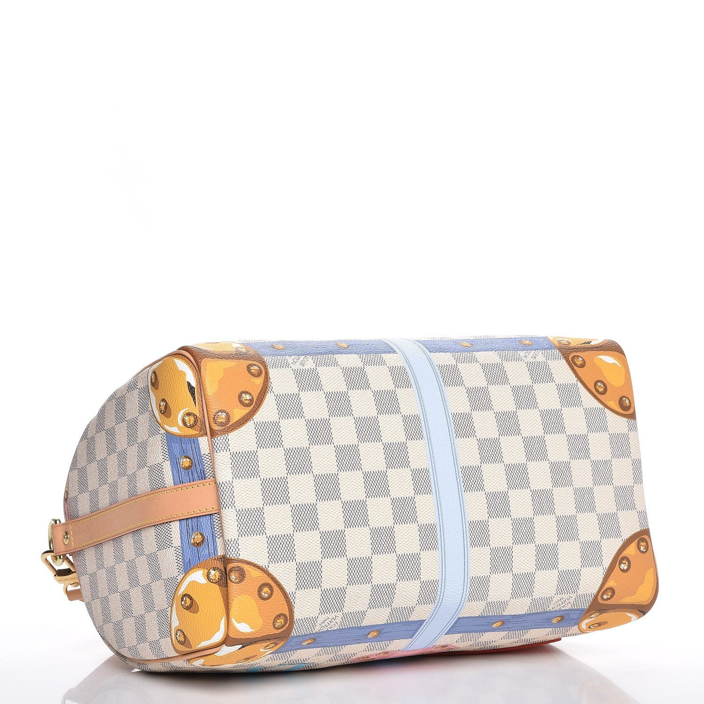 Damier Azur Summer Trunks Speedy Bandouliere 30