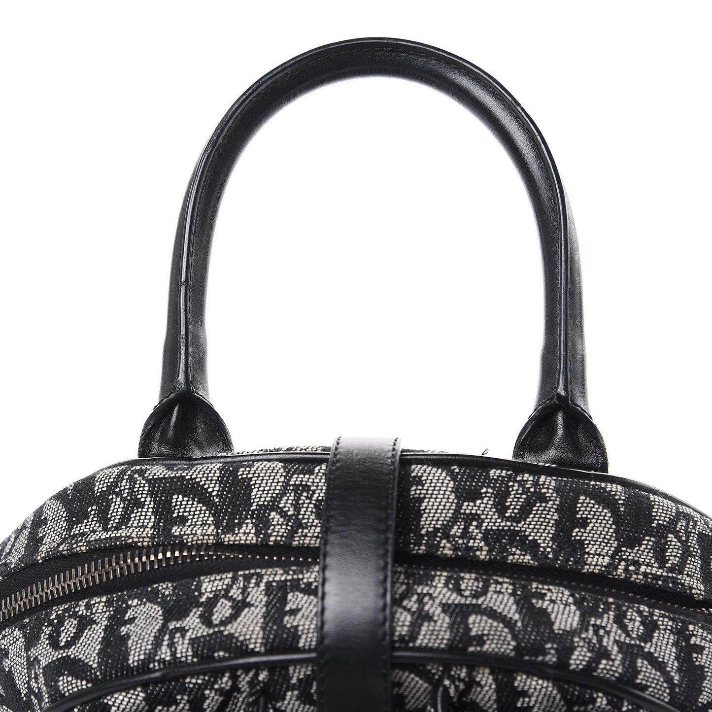 Monogram Mini Saddle Bowler Black