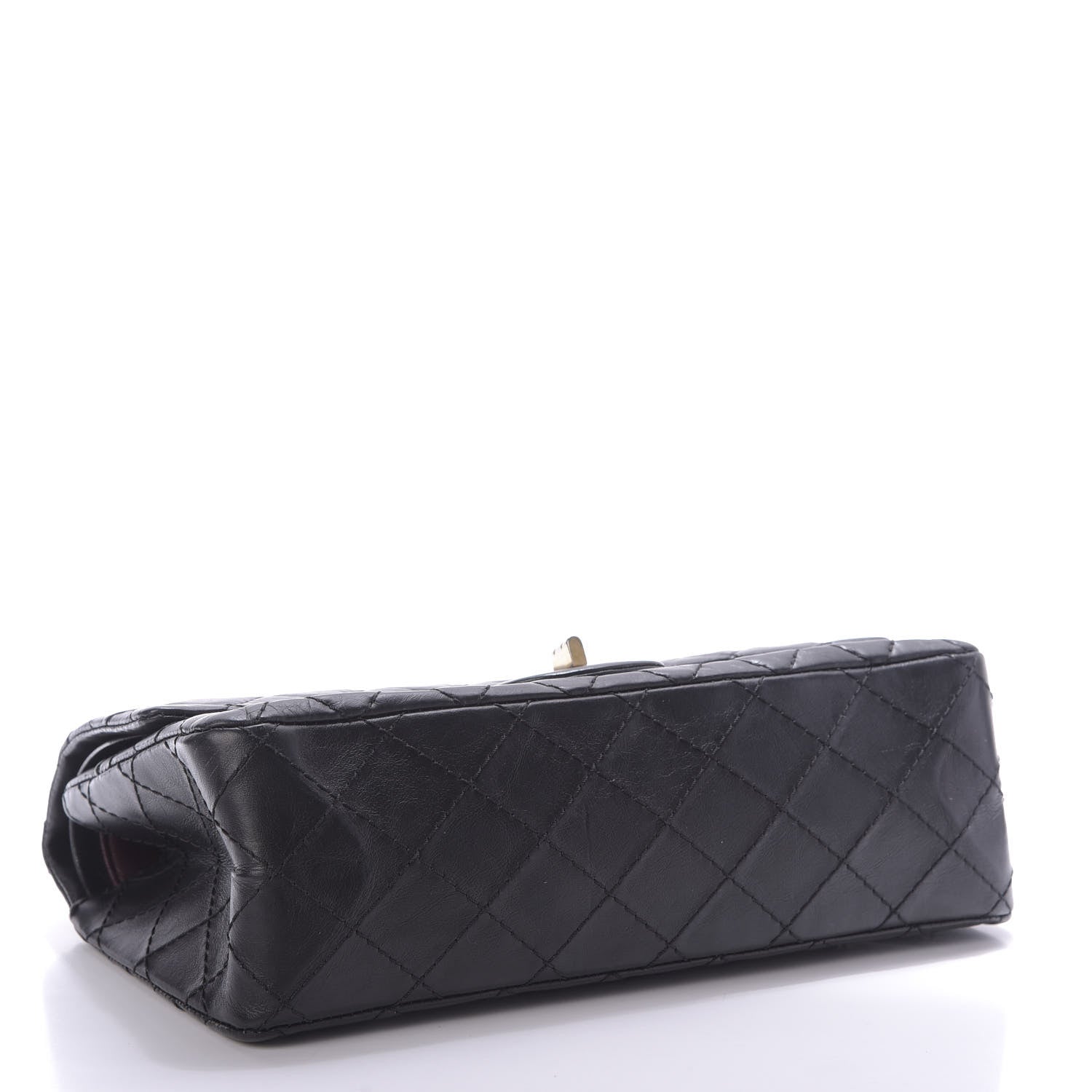 Chanel Aged Calfskin Quilted 2.55 Reissue 225 Flap Black 4 of 10