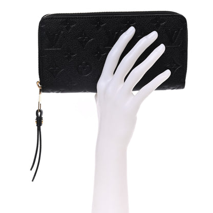 Louis Vuitton Empreinte Zippy Wallet Black 2 of 11