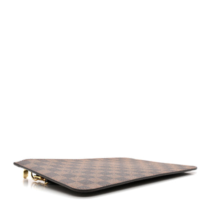 Louis Vuitton Damier Ebene Neverfull MM GM Pochette Rose Ballerine 4 of 6