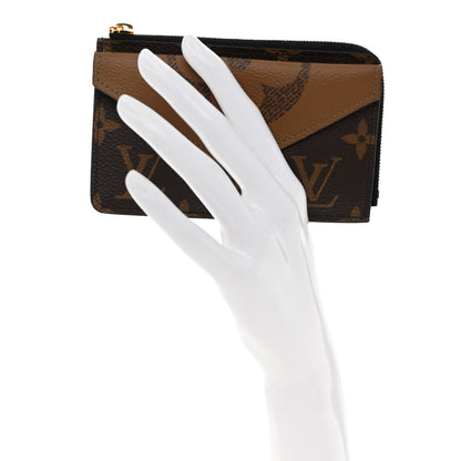 Louis Vuitton Reverse Monogram Recto Verso Card Holder Brown 2 of 8