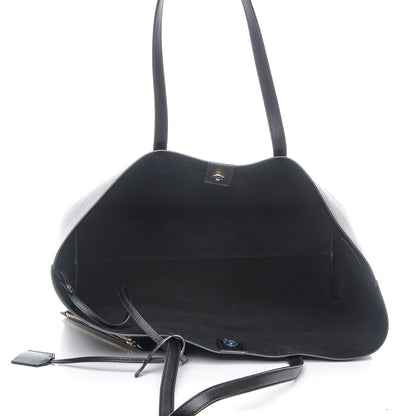Saint Laurent Calfskin Large Shopping Tote Black 4 of 11