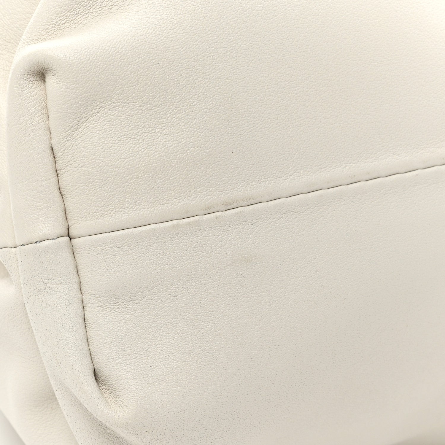 Bottega Veneta Calfskin Teen Pouch White 9 of 9