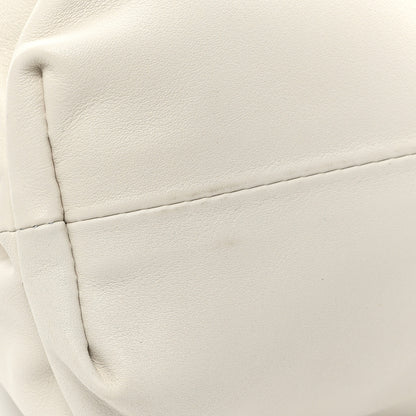 Bottega Veneta Calfskin Teen Pouch White 9 of 9
