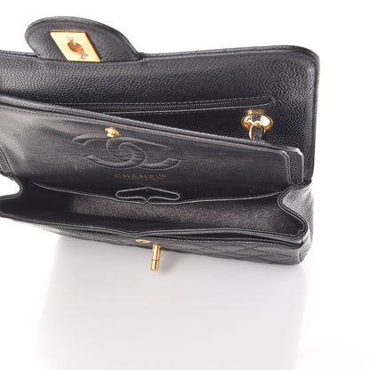 Chanel Caviar Quilted Small Double Flap Black 6 of 10