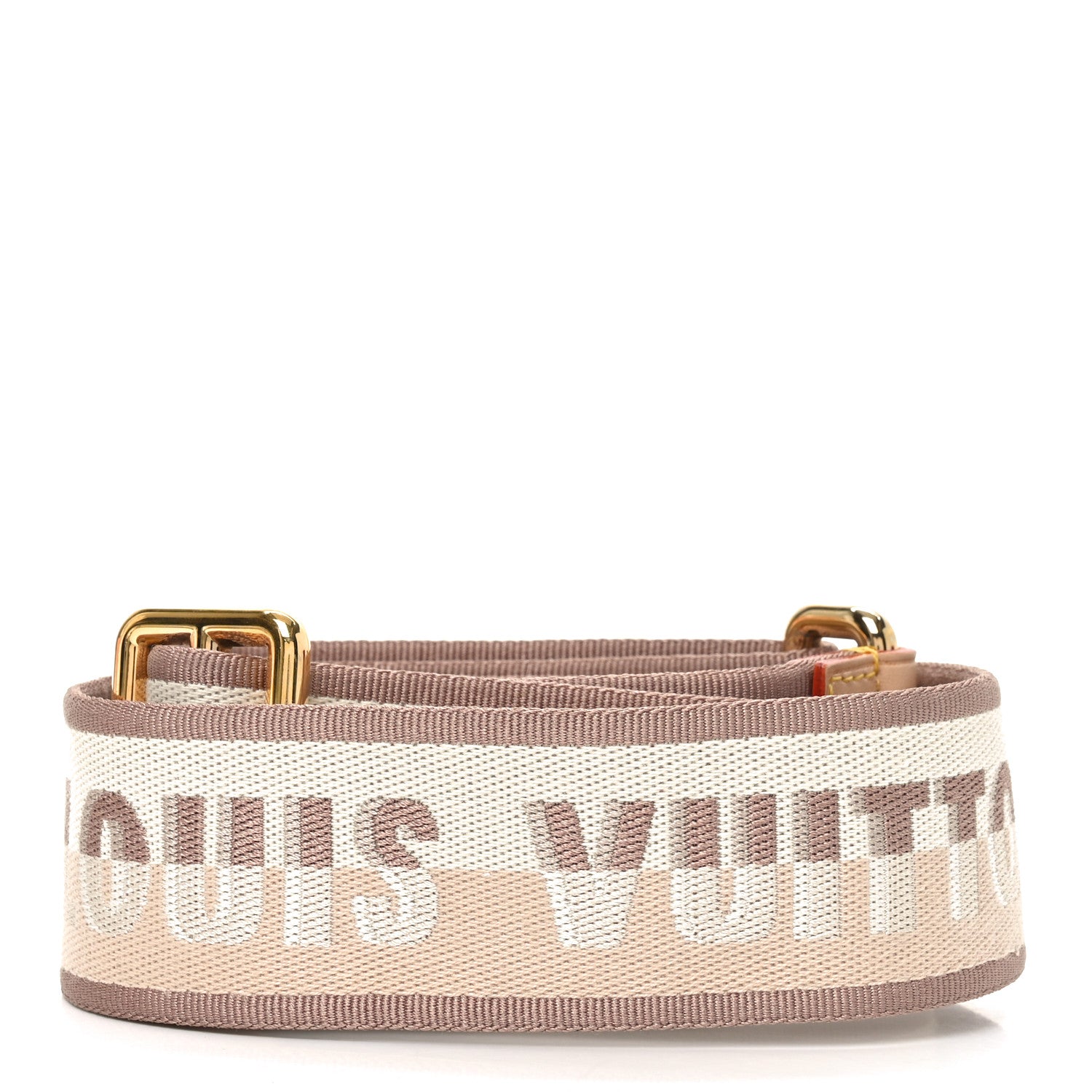 Louis Vuitton Jacquard Speedy Bandouliere 20 Shoulder Strap Beige 2 of 3