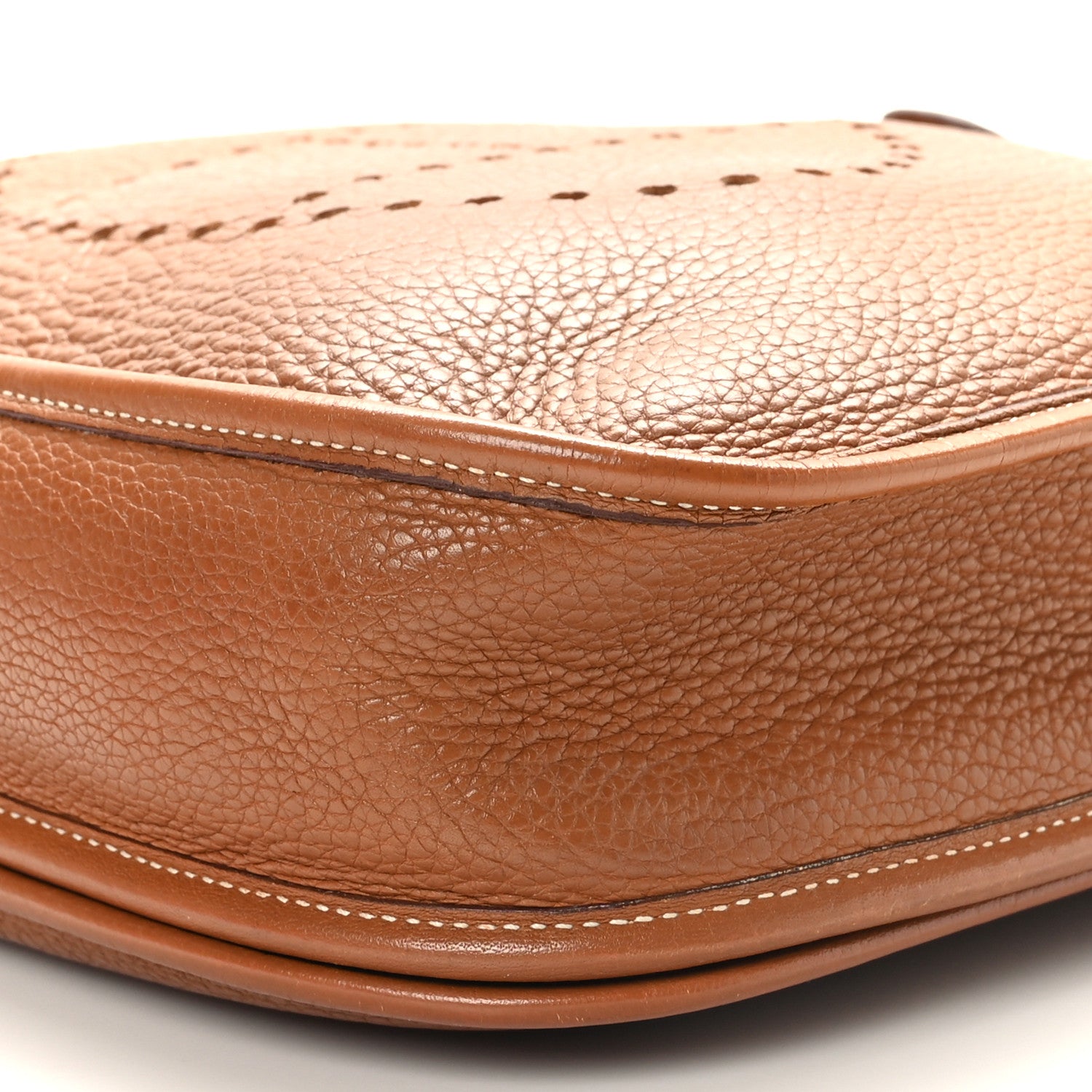 Hermes Taurillon Clemence Evelyne PM Gold 8 of 8