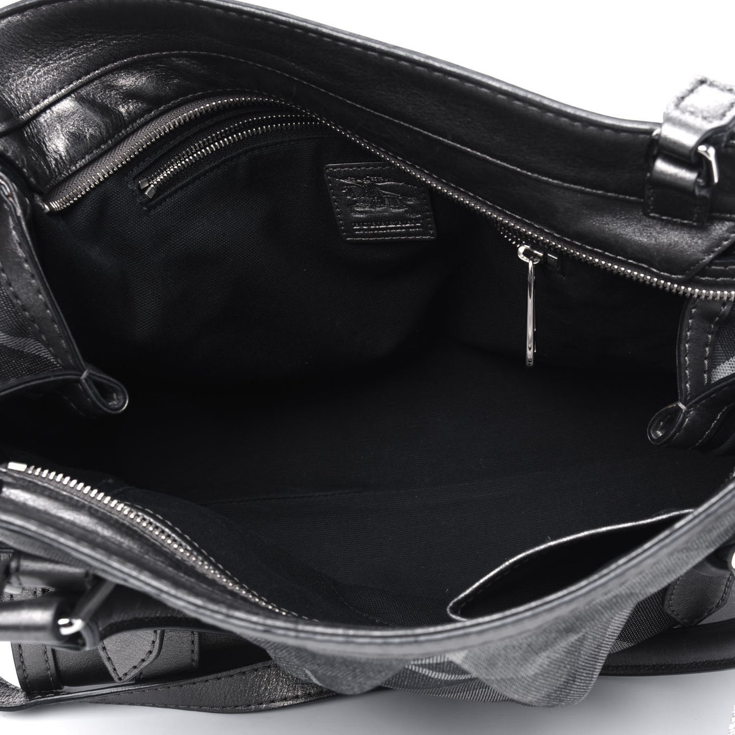 Shimmer Check Pilgrim Satchel Pewter