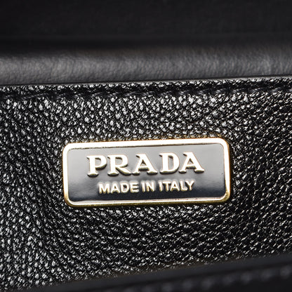 Prada City Calf Saffiano Large Cahier Bag Black 6 of 8