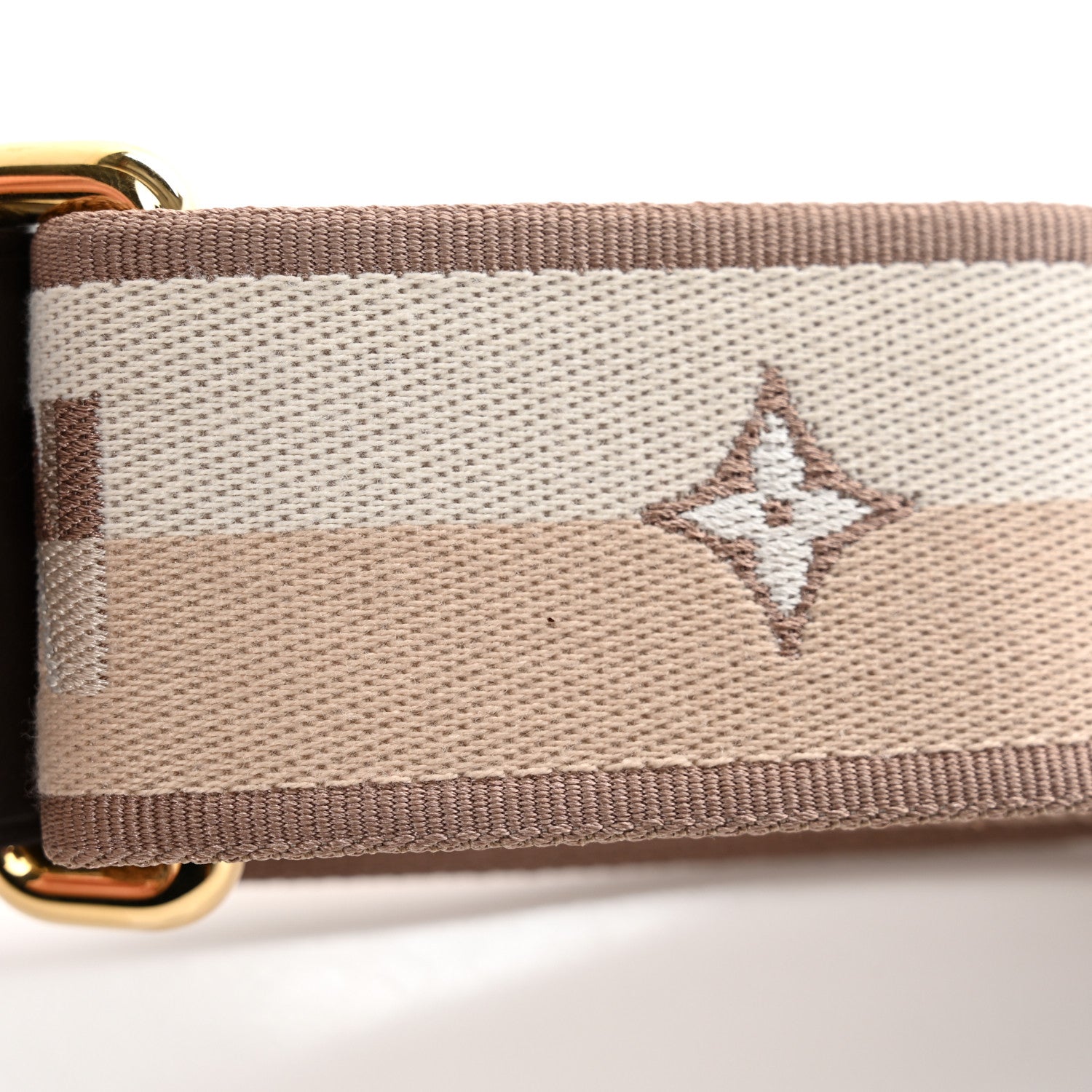 Louis Vuitton Jacquard Speedy Bandouliere 20 Shoulder Strap Beige Brown 4 of 4