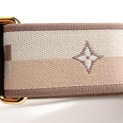 Louis Vuitton Jacquard Speedy Bandouliere 20 Shoulder Strap Beige Brown 4 of 4