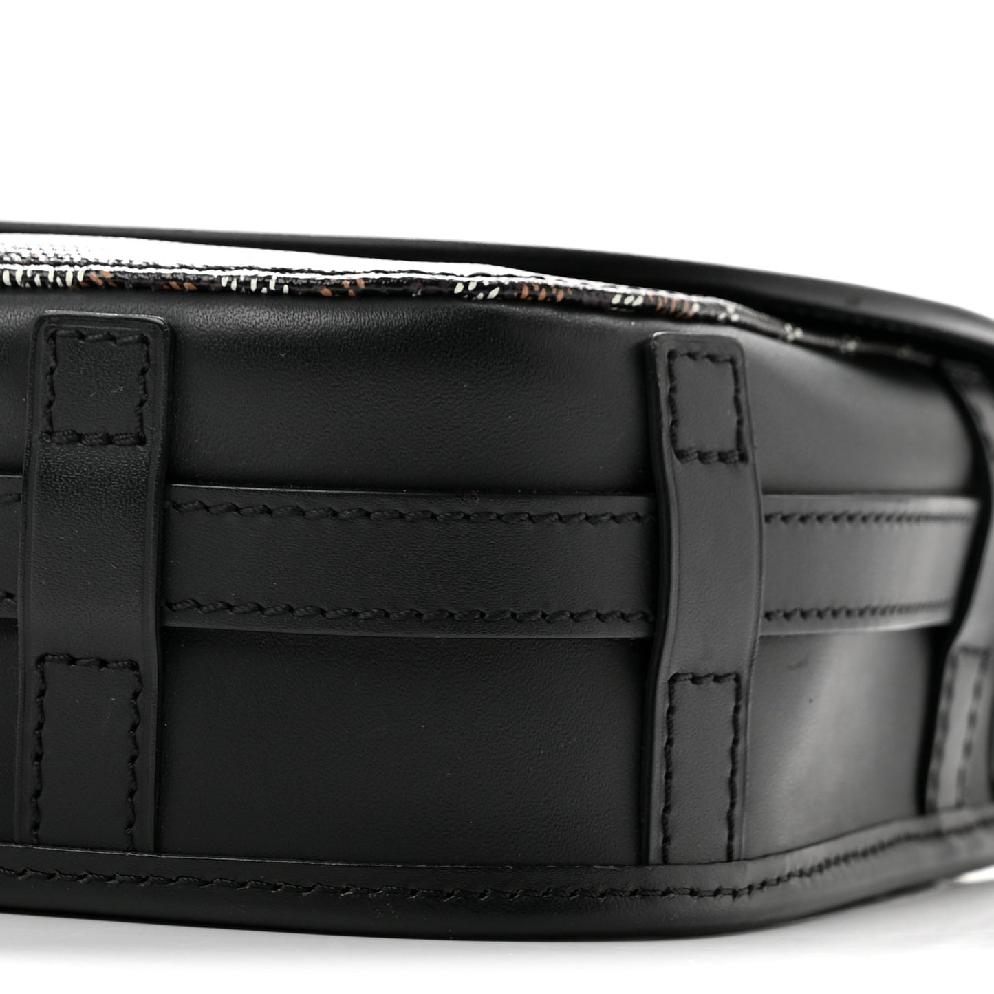 Goyardine Belvedere II PM Messenger Bag Black