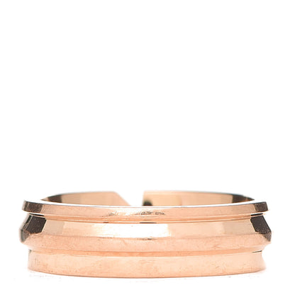 Tiffany 18K Rose Gold Diamond Modern Keys Ring 53 6.5 3 of 5