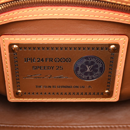 Louis Vuitton Calfskin Monogram Speedy P9 Bandouliere 25 Jaune Mat 8 of 13