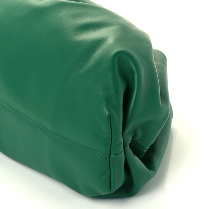 Bottega Veneta Smooth Butter Calf The Pouch Oversized Clutch Racing Green 5 of 11