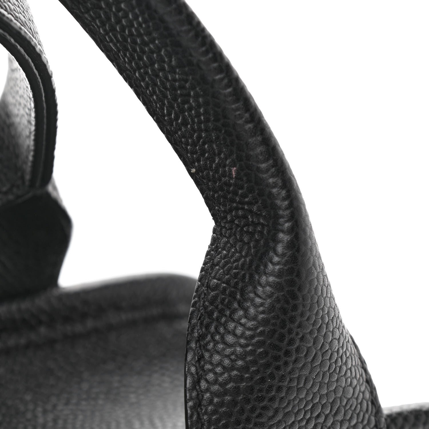 Chanel Caviar Quilted Small Deauville Bowling Bag Black 11 of 13
