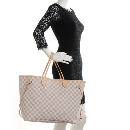 Louis Vuitton Damier Azur Neverfull GM 2 of 8