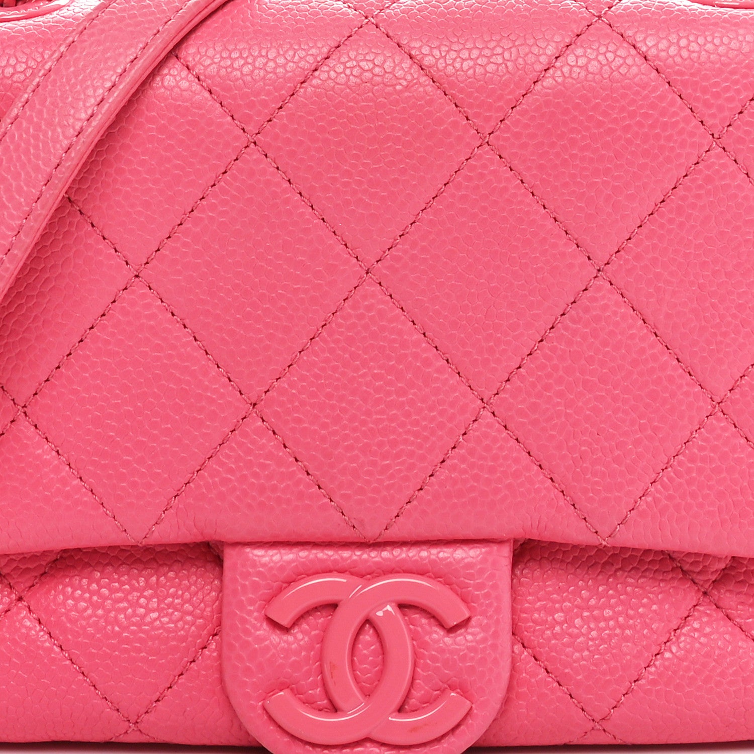 Chanel Caviar Quilted Mini Incognito Square Flap Pink 9 of 11