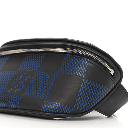 Louis Vuitton Damier Infini Campus BumBag Navy Black 7 of 7