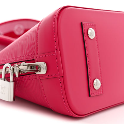 Louis Vuitton Epi Jacquard Alma BB Rose Pondicherry 8 of 10