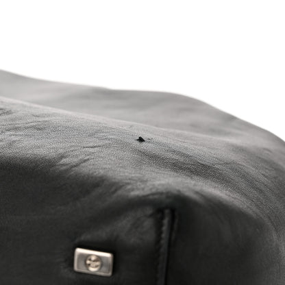 The Row Calfskin Double Circle Bag Black 10 of 11