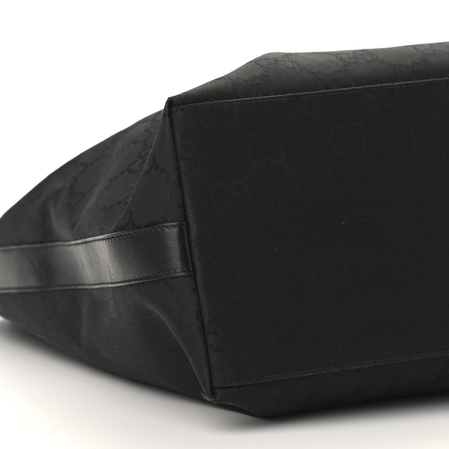 Nylon Monogram Hobo Black