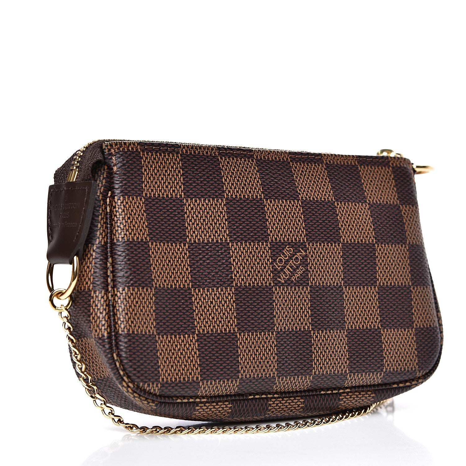 Louis Vuitton Damier Ebene Mini Pochette Accessories 2 of 7
