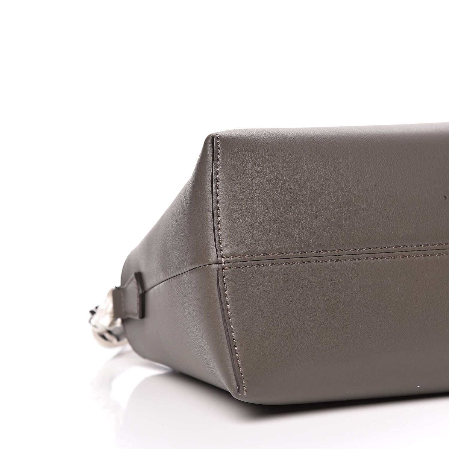 Fendi Vitello Dolce 4 Color Medium By The Way Boston Bag Carbone Grigio Polvere Multicolor 9 of 11