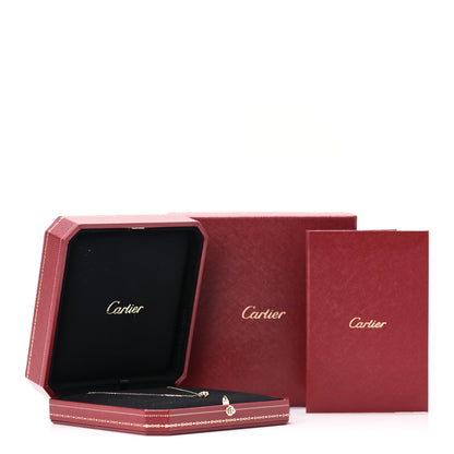 Cartier 18K Pink Gold Diamond .33ct C De Cartier Pendant Necklace 6 of 6