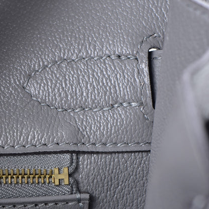 Hermes Togo Birkin 30 Gris Mouette 17 of 38