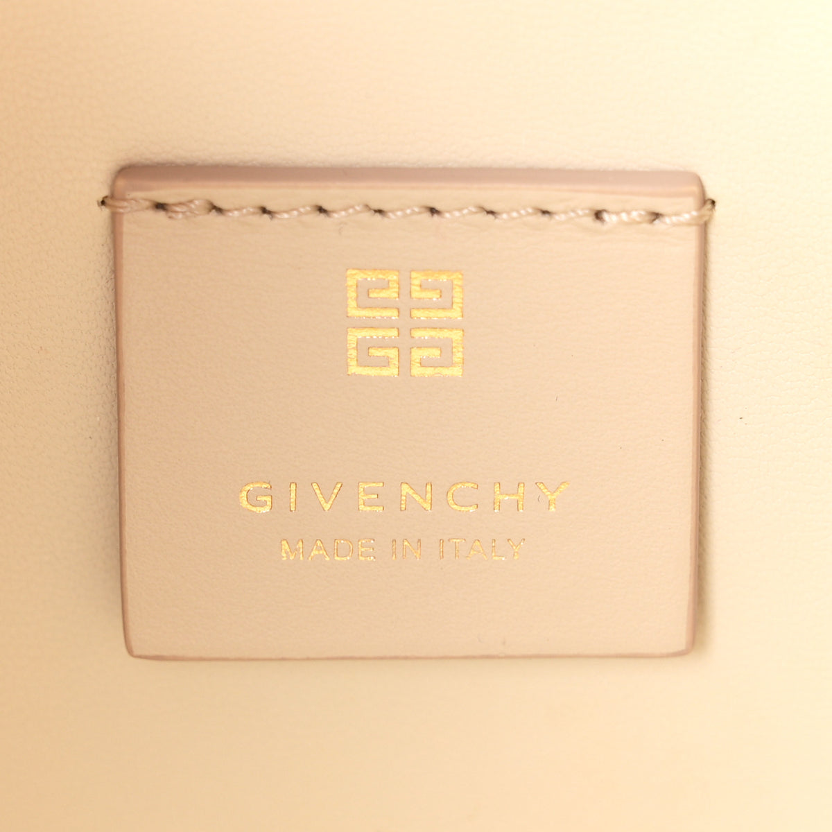 Givenchy Coated Canvas Logo 4G Embossed Small Moon Cut Out Shoulder Bag Natural Beige 11 of 19