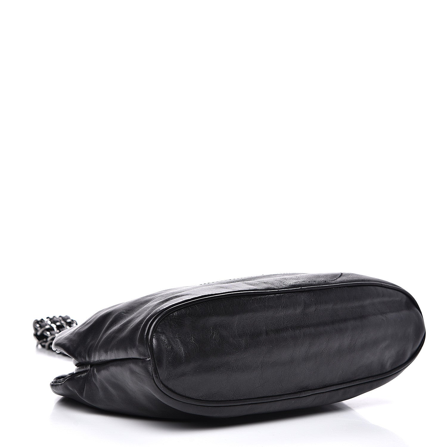 Chanel Lambskin Mini Rock and Chain Hobo Black 3 of 11