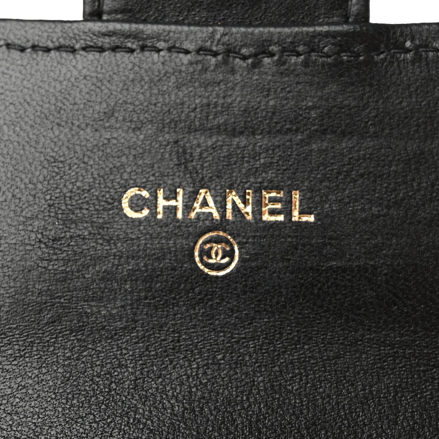 Lambskin Quilted Medium Flap Wallet Black