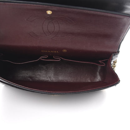 Chanel Lambskin Quilted Medium Double Flap Black 5 of 22