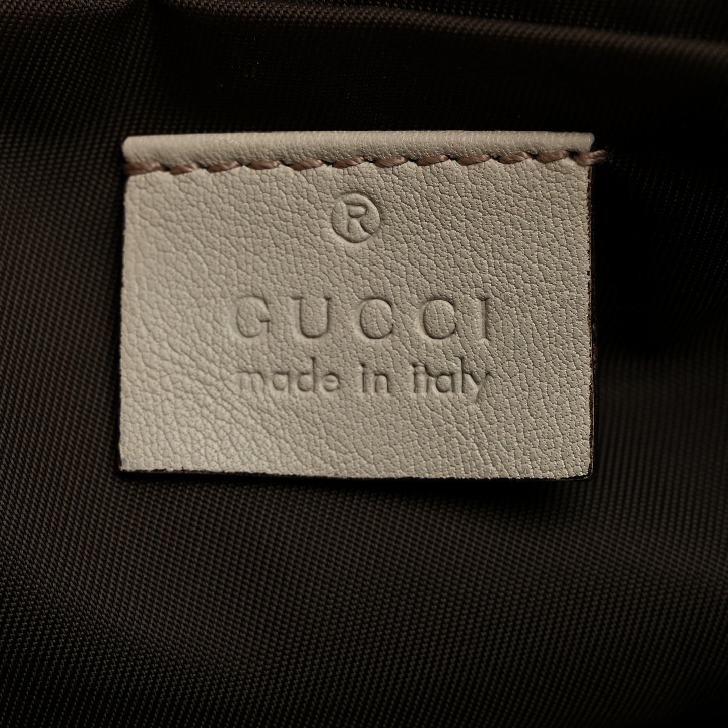 Guccissima New Britt Wristlet Off White