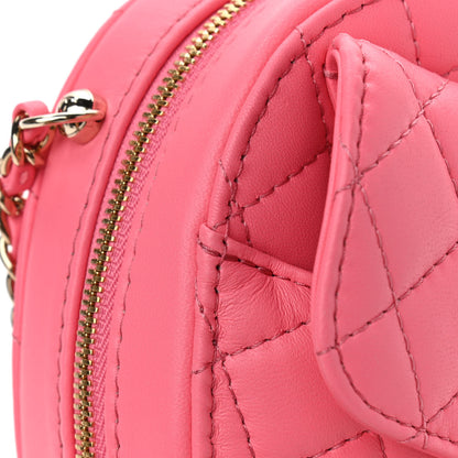 Chanel Lambskin Quilted CC In Love Heart Bag Pink 11 of 14