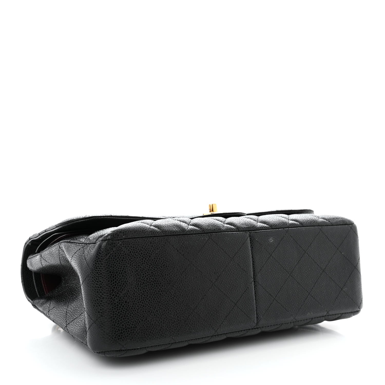 Chanel Caviar Quilted Jumbo Double Flap Black 4 of 14