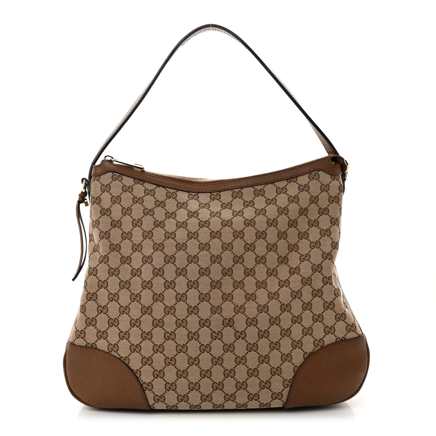 Soft GG Monogram Large Margaux Hobo Brown