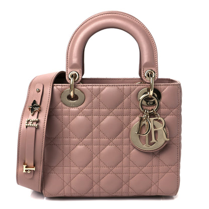 Christian Dior Lambskin Cannage Small My ABC Dior Lady Dior Blush 1 of 10