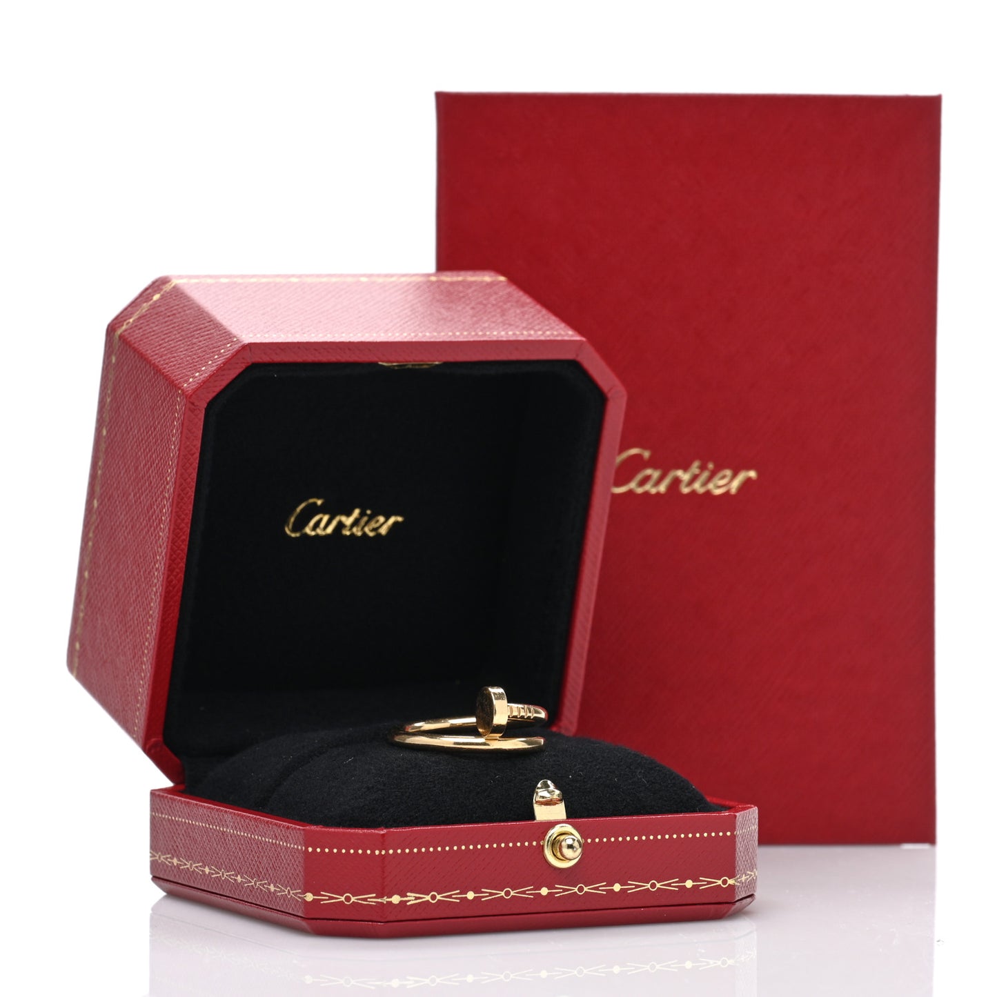 18K Yellow Gold Juste Un Clou Ring 58 8.25