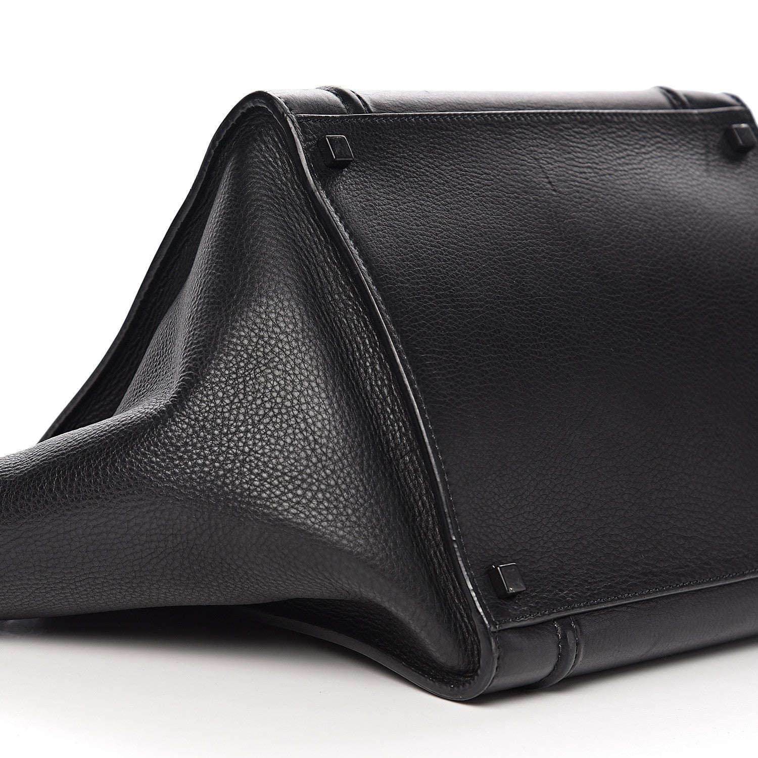 Celine Supple Calfskin Medium Phantom Luggage Black 7 of 10