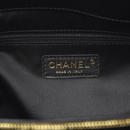 Chanel Caviar Quilted XL Grand Shopping Tote GST Black 6 of 11
