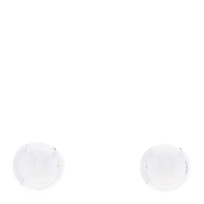 Tiffany Sterling Silver 8mm Hardwear Ball Earrings 1 of 4