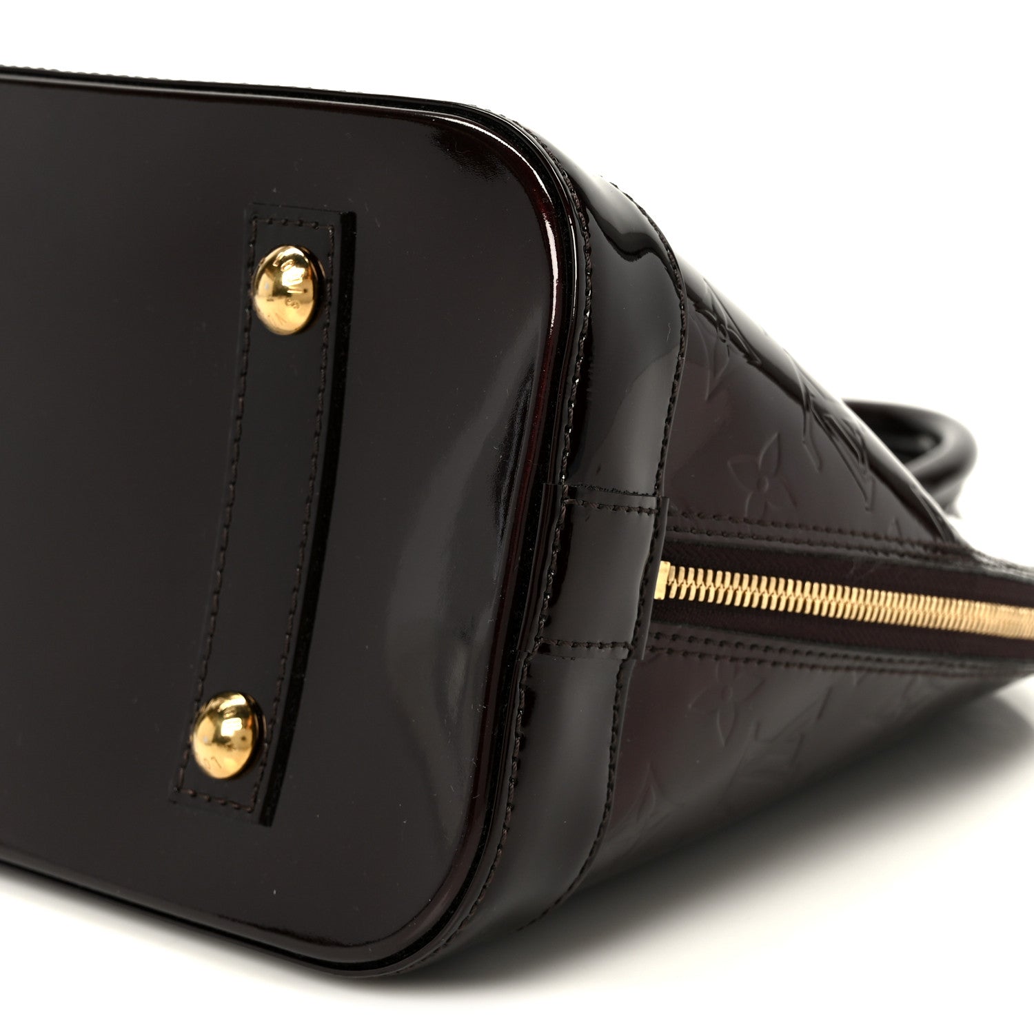 Louis Vuitton Vernis Alma PM Amarante 9 of 9