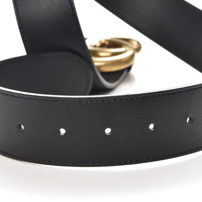 Gucci Calfskin Double G 40mm Belt 70 28 Black 5 of 5